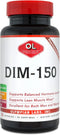 Olympian Labs DIM Supplement 150mg, 30 Capsule Supply for Estrogen Balance, Hormone Relief