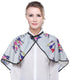 PERFEHAIR Shortie Comb-Out Cape for Makeup Artists, Beauty Salon Styling Cape