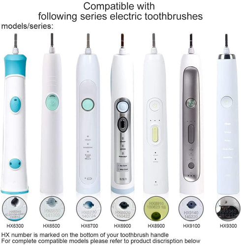 Electric Toothbrush Waterproof Shaft Rubber Pad, Compatible with Philips Models, Universal Seal Ring