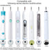 Electric Toothbrush Waterproof Shaft Rubber Pad, Compatible with Philips Models, Universal Seal Ring