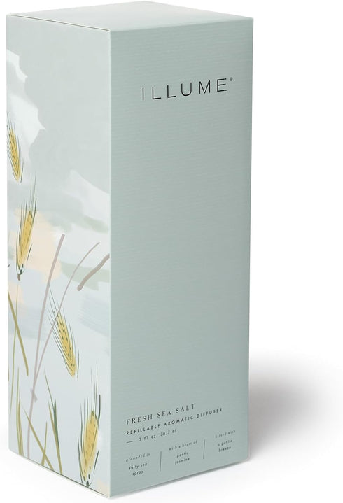Illume Fresh Sea Salt Aromatic Diffuser - Invigorating Home Scent