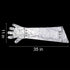 Okllen 100 Pcs Disposable Dressing Gutting Glove, 35 Inch Shoulder Length Extra Long Disposable Gloves, Hunting Field Dressing Gloves for Veterinarians Deer Cleaning Gutting