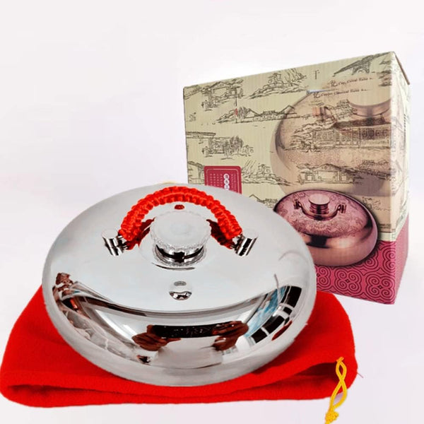JWW Hand Warmer Metal Hot Water Bottle with Cover 15cm 18cm 20cm Pain