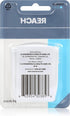 Reach Unflavored Waxed Dental Floss for Oral Care & Removal of Plaque & Food from Teeth & Gum Line, Accepted by The American Dental Association (ADA), Unflavored, 55 yds (Pack of 6)