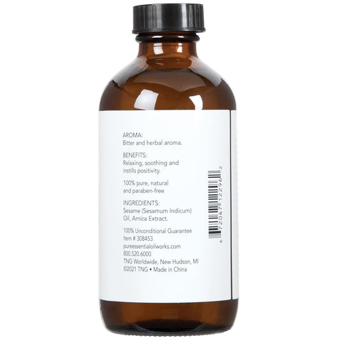 Arnica Oil, 100% Pure, Natural, Paraben-Free, 8 Ounces