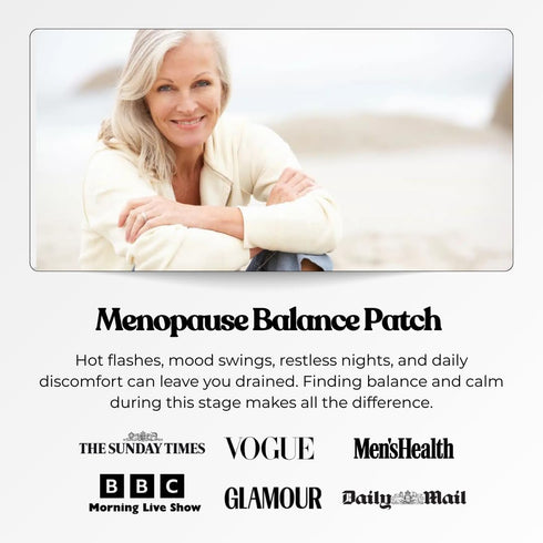 The Patch Collection 100% (Pack 15) - Ultimate Menopause Support Patch for Women | Hot Flushes, Night Sweats, Fatigue
