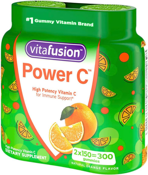 Power C Gummy for Adults, Family Bundle