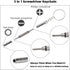 Eyeglass Repair Kit - Anti Slip Nose Pad Replacement, Glasses Screws, Tool Kit for Sunglass & Eye Glass Repair