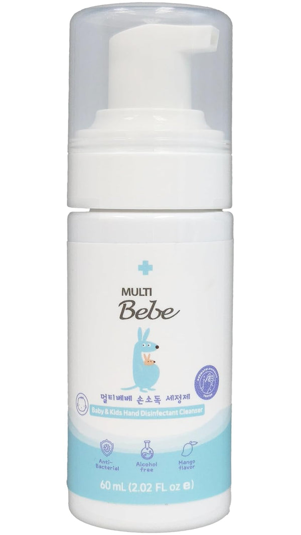 Multi-Bebe - Baby Hand Sanitizer (Foam) - Hand Disinfectant Cleanser - Alcohol