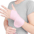 2 Pack Adjustable Wrist Support Brace for Carpal Tunnel, Arthritis, Tendinitis, Joint Pain Relief (Pink)