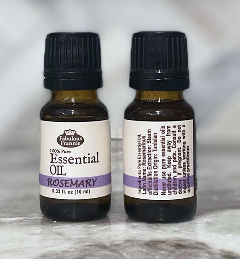 Fabulous Frannie Rosemary 100% Pure, Undiluted Essential Oil Therapeutic Grade - 10 ml. Great for Aromatherapy!