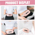 HEATSHAKING Menstrual Heating Pad for Cramps Lumbar Support Belt Rapid Heat Generation Portable Design for Stomach