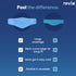 REVIX XL Neck Ice Packs for Injuries, Reusable Hot and Cold Compress for Neck and Shoulders Pain, 2 Packs.