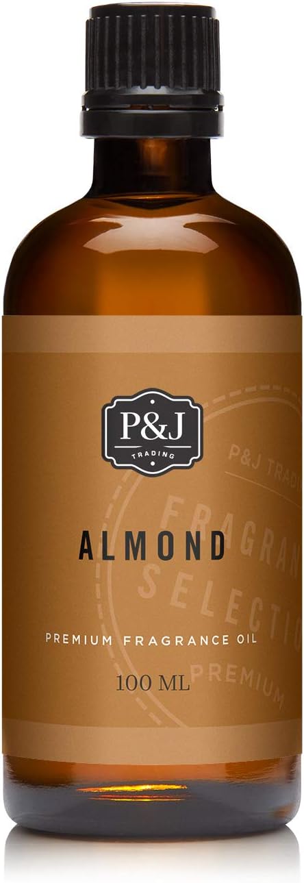 P&J Trading Almond Scented Oil 100ml, Fragrance Oil for Candle Making, Soap Making, Diffuser Oils