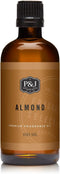 P&J Trading Almond Scented Oil 100ml, Fragrance Oil for Candle Making, Soap Making, Diffuser Oils