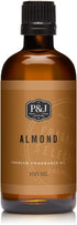 P&J Trading Almond Scented Oil 100ml, Fragrance Oil for Candle Making, Soap Making, Diffuser Oils