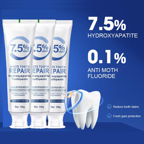 WenFeng Health,4.23oz (2 Hydroxyapatite Toothpaste for Enamel Protection and Tooth Strengthening,Hidroxiapatita