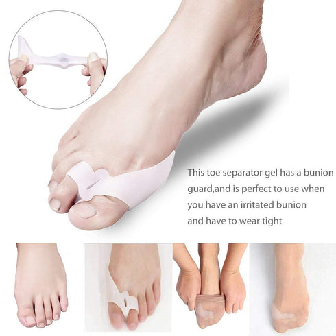 Bunion Corrector, Adjustable Bunion Splint Protector Sleeves Kit for Hallux Valgus, 7 Pcs for Women and Men