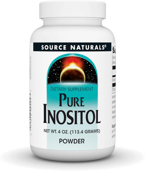Pure Inositol, Source Naturals, Dietary Supplement, 4 oz Powder