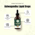 Immune 2 oz COMPASS LABORATORY Ashwagandha Liquid Drops - Mood Support and Wellness Supplement - Natural Cortisol