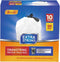 10 Gallon Drawstring Trash Bag, 0.9 Mil, 90 Counts for Convenient Trash Disposal and Organization