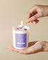 Set 4 Pack 28 oz 200 AOOVOO Lavender Candles for Women - Candles for Home Scented, Aromatherapy Candle with Crystals