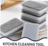 Housoutil 10pcs Sponge Scouring Pad, Kitchen Scrub Sponges for Washing Dishes, Pan Cleaner Brush
