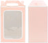 Large Gift Boxes, 10 Pcs Pink Tote Paper Bags with Transparent Window, 9.8 x 7 x 5.1" for Wedding Party