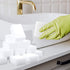 Magic Sponge Eraser 100 Pack Extra Thick and Long Lasting Melamine Sponges in Bulk - Multi Surface Power Scrubber Foam Cleaning Pads - Bathtub, Floor, Baseboard, Bathroom, Wall Cleaner by SmilePowo
