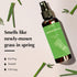 Lemongrass Room Linen & Pillow Spray by Aromafume, 100ml with Pure Lemongrass Essential Oil for Relaxation