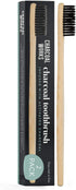 Charcoal Works Adult Charcoal Infused Bamboo Toothbrush, Natural, Pack of 2