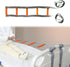 PawwJoy Bed Ladder Assist Hand Grip Easy to Install Assistive Bedside Pull Rope Sit up Helper for Elderly Adults