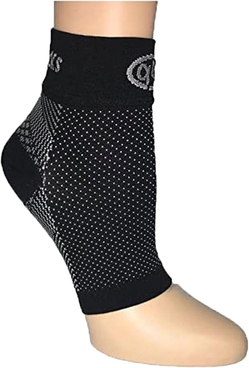mmHg (4 Compression Foot Sleeves Pain Relief, Arch Support, All-Day Comfort Pair)