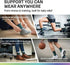 Modvel Ankle Brace for Women & Men - Compression Ankle Sleeve & Foot Brace, Right Left Ankle Support for Sprained