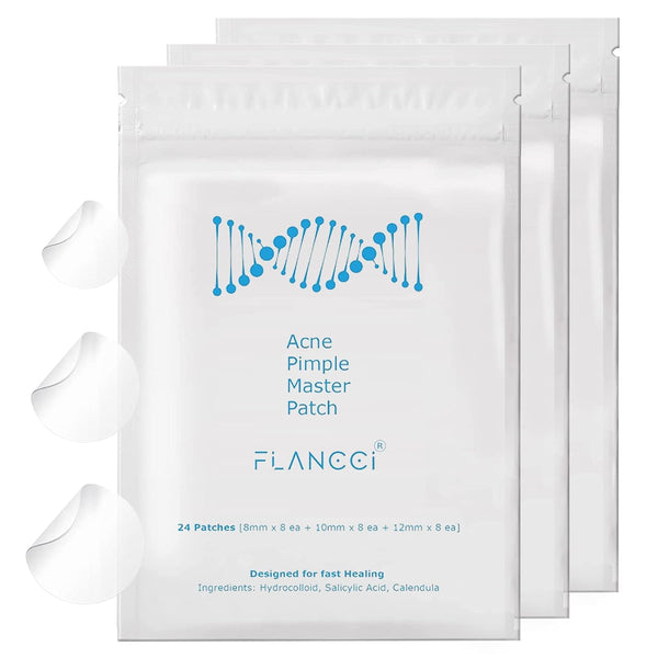 Pimple Patch Acne Patches for Facial Skin Care, Hydrocolloid Acne Treatment Patch with Salicylic Acid, 72 Count (Pack