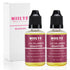 MIILYE Wig Glue Remover - 2 Bottles Tape in Hair Extensions Solvent for Adhesive Residue, Lace Front Wig, and Cosmetic