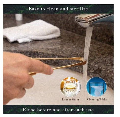 Tongue Scraper for Adults, Set of 6 Premium Copper Cleaners, Easy to Use for Oral Care & Hygiene