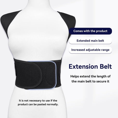 VOKOKOYA Posture Corrector for Women and Men,Adjustable Shoulder Straightener,Back Support Brace,Upper Spine scoliosis