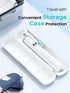 COSLUS Sonic Electric Toothbrush for Adults and Kids: Wireless Rechargeable with Portable Travel Case, 5 Modes, 47000