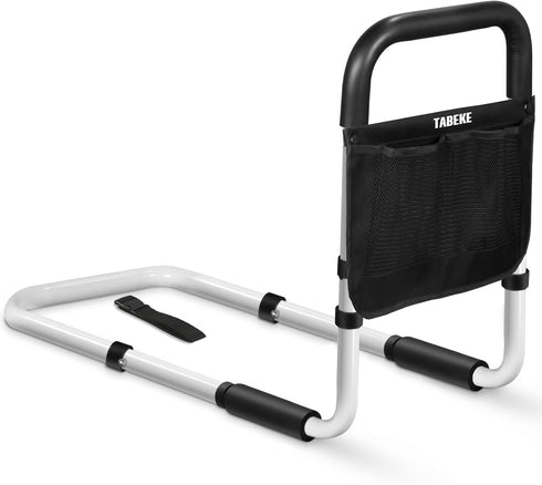 TABEKE Bed Rails for Elderly Adults, Adjustable Bed Assist Rails for Seniors,