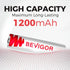 BEVIGOR AAA Lithium Batteries, 12 Pack, 1.5V 1200mAh Longer Lasting Lithium Iron AAA Batteries for Flashlight, Toys