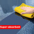 Microfiber Cloth 6-Pack Cleaning Rags - Absorbent Lint Free Cloth for House, Kitchen, Car, Glass & More - 12"x12",