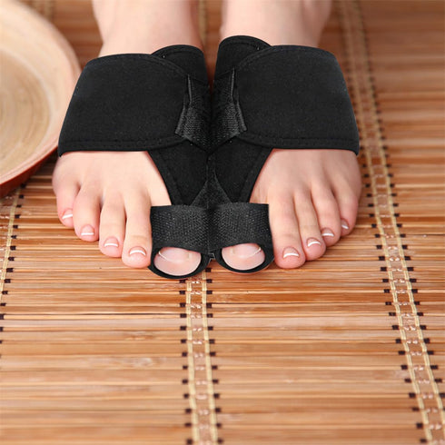 Bunion Corrector for Women and Men - Adjustable Orthopedic Splint, 2 Pcs Bunion Pads for Hallux Valgus Pain Relief
