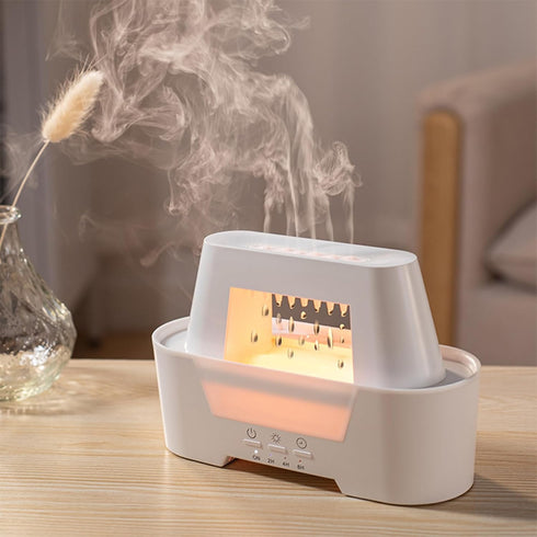 Cloud Humidifier,2024 New Essential Oil Diffuser with Water Drip,Mushroom Rain Lamp Diffuser,3