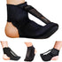 Copper Compression Plantar Fasciitis Night Sock, Soft Foot Stretching Boot for Pain Recovery