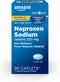 Amazon Basic Care Naproxen Sodium Caplets, 220 mg, Pain Reliever for Muscular Aches, 90 Count