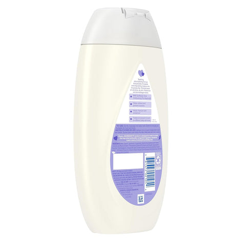 Johnson's Baby Sensitive Care Face & Body Cream, 13.6 fl. oz, Daily Moisturizing for Dry, Sensitive Skin