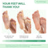 PLANTIFIQUE Jasmine Foot Peeling Mask 1 Pair | Dermatologically Tested for Baby Soft Feet, Repairs Heels & Removes Dry