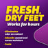 SILKA Odor Fighting Foot Powder & Shoe Deodorizer, 6 Oz, with Corn Starch Powder and Cooling Beads