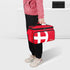 Mancro First Aid Bags Empty, Medical Travel Bag with Multi Pockets, Pill Bottle Organizer for Travel, Home Storage